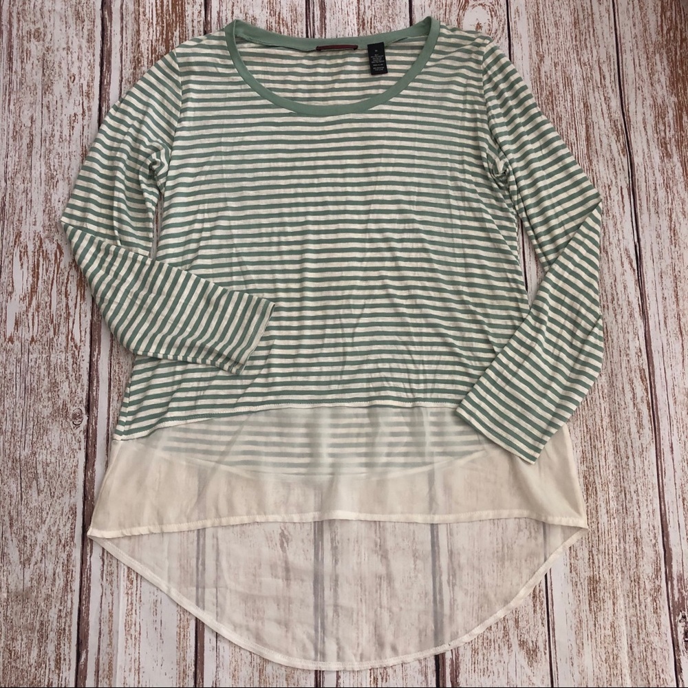 BKE Striped Long Sleeve Top BKERed Medium 👚